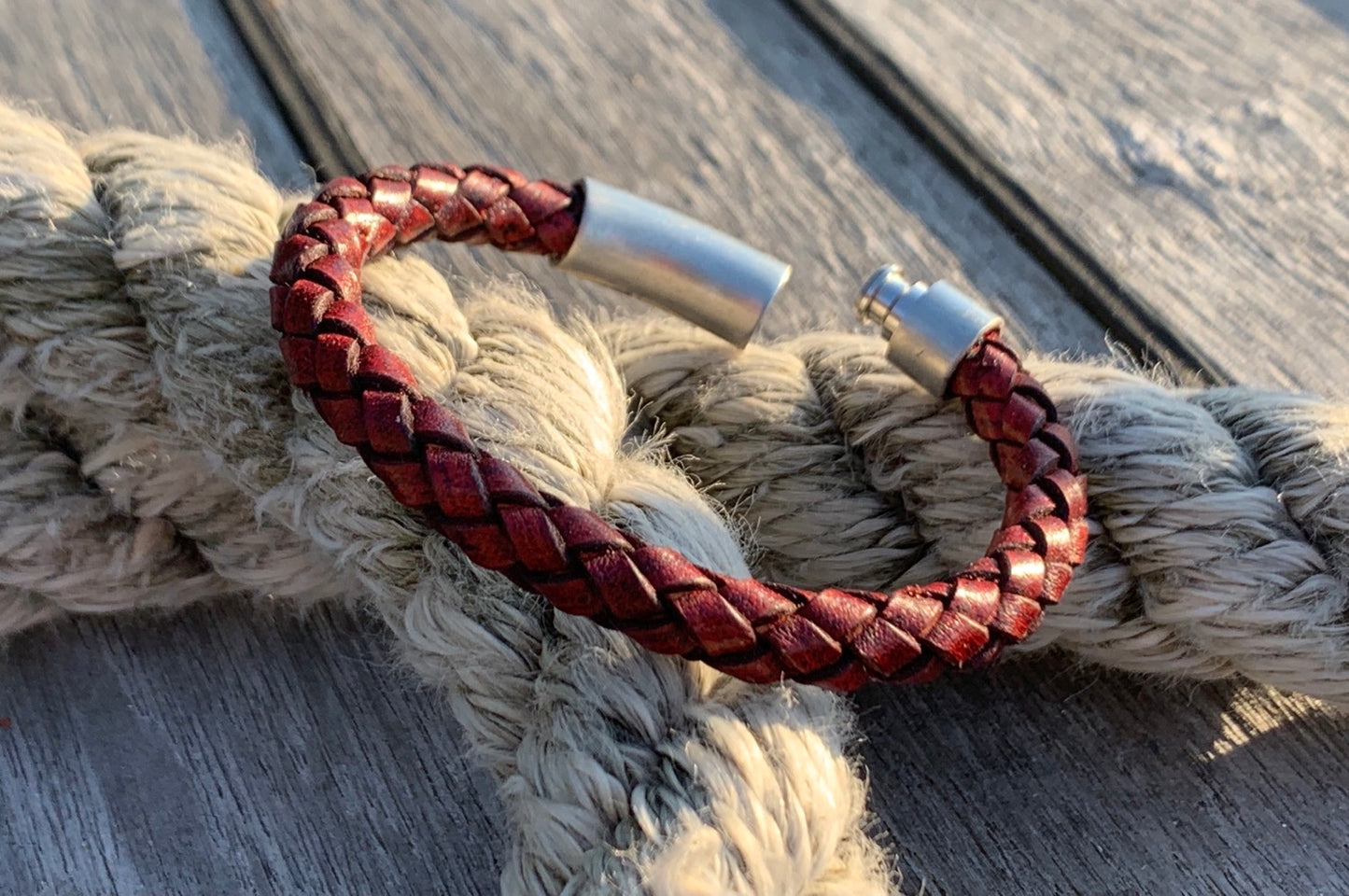 8mm Bolo Braided Bracelet