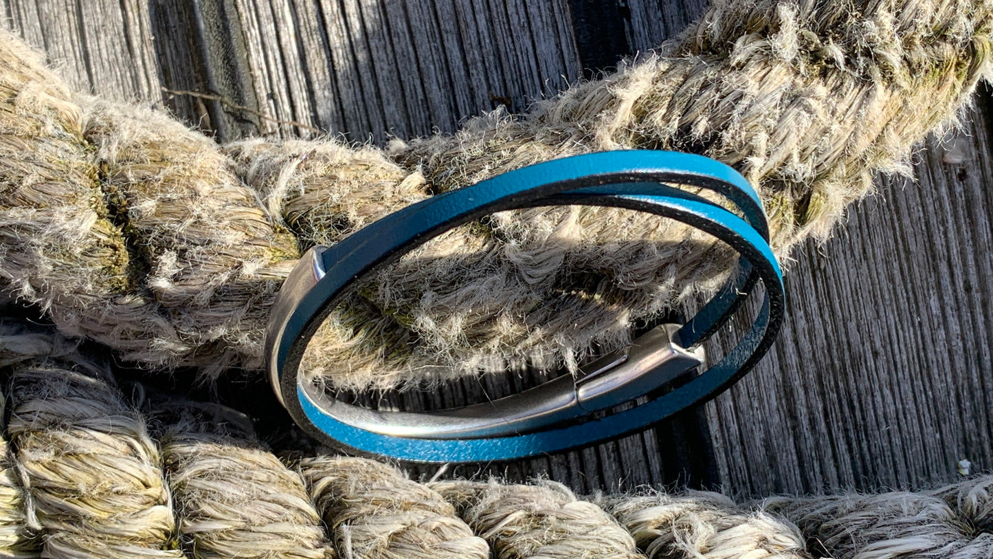 SPLIT CUFF 3mm FLAT (Double loop)