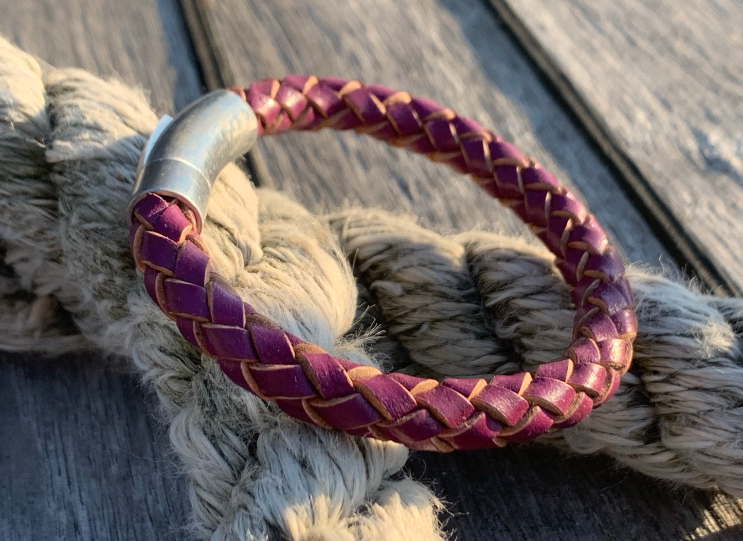 8mm Bolo Braided Bracelet