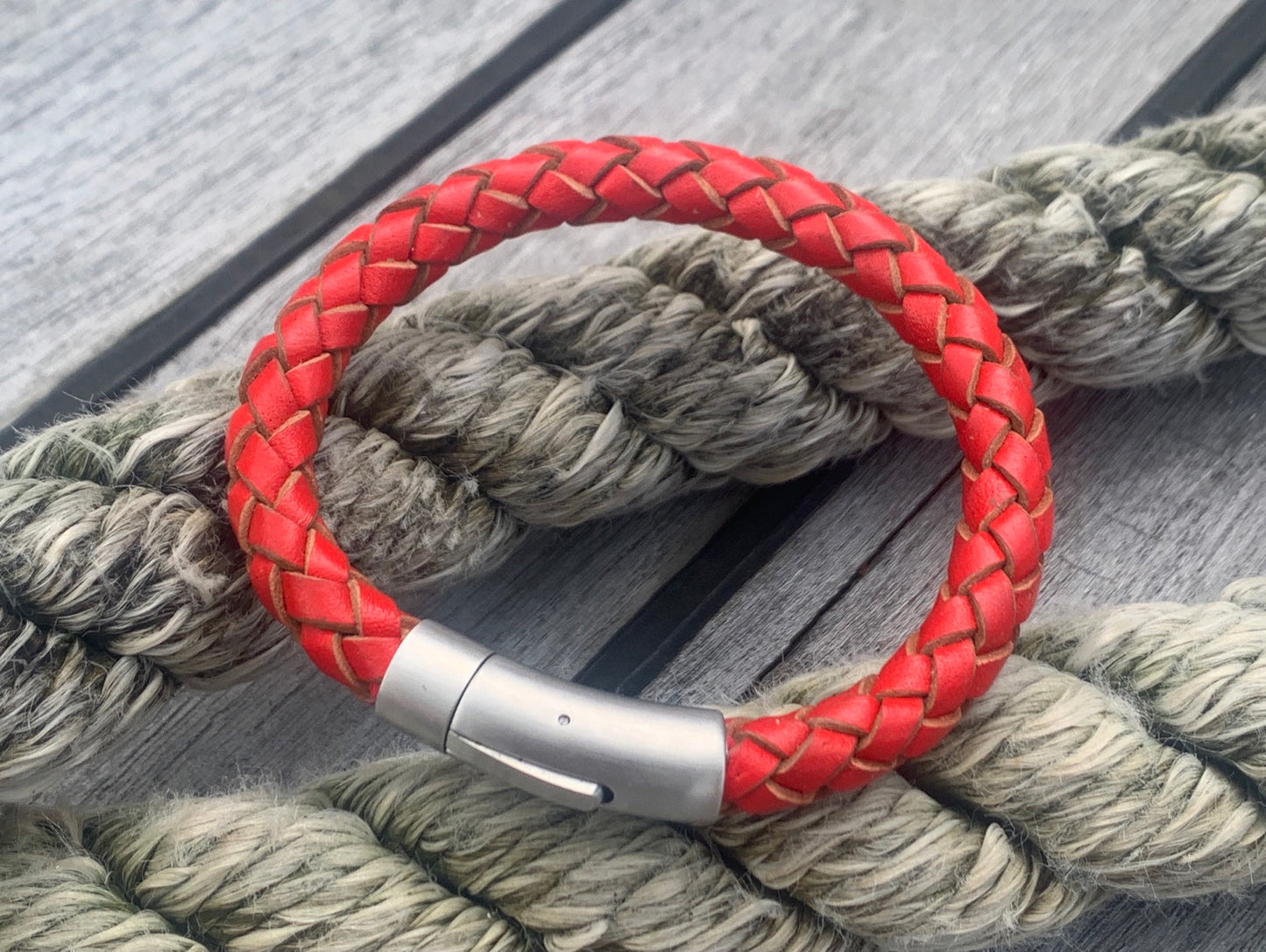 8mm Bolo Braided Bracelet