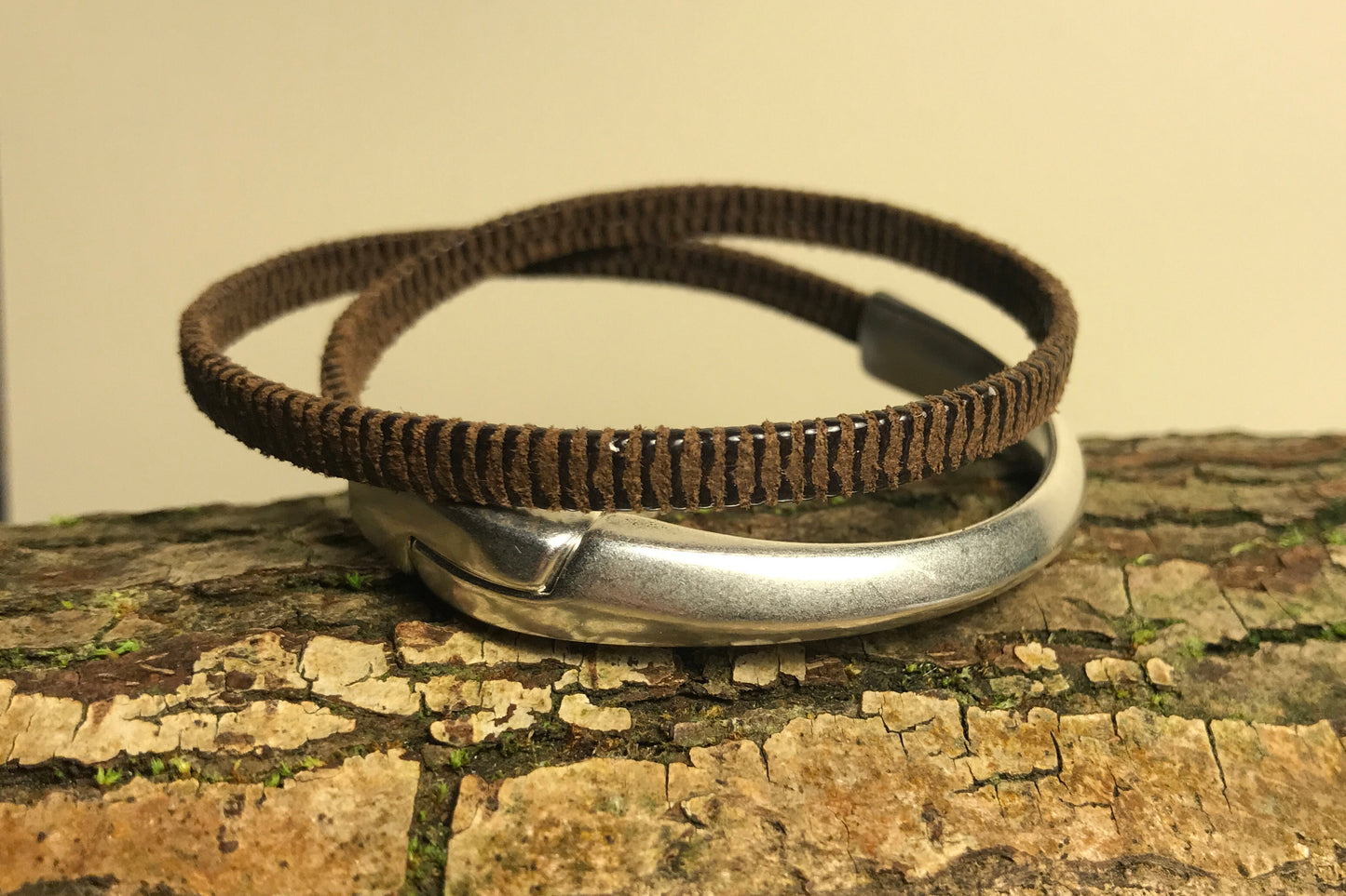 SPLIT CUFF 5mm FLAT (Double loop)