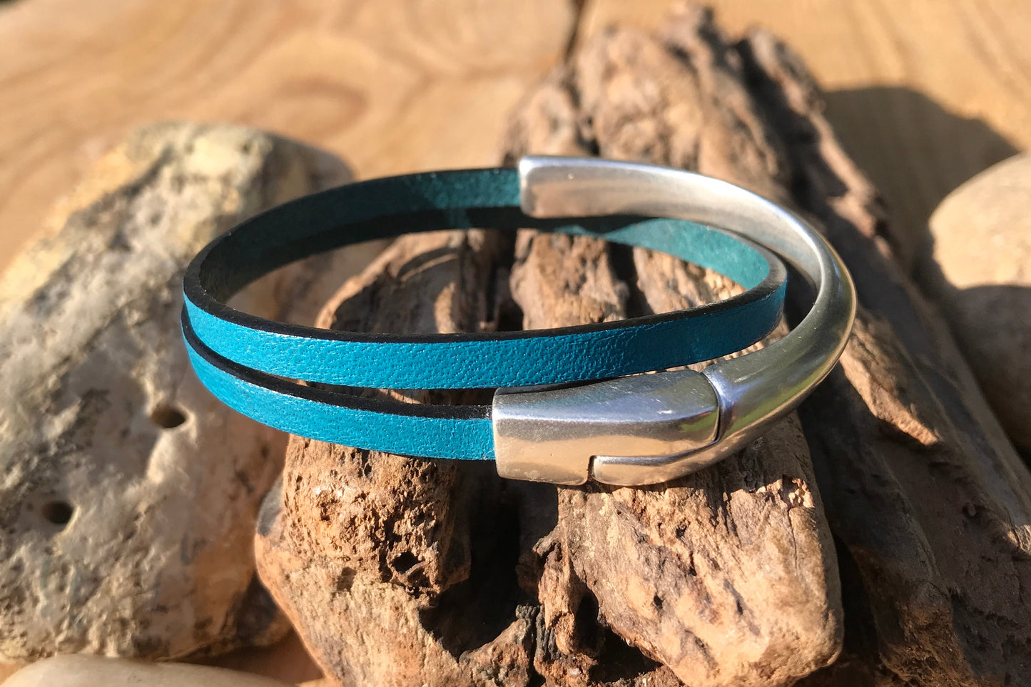 SPLIT CUFF 5mm FLAT (Double loop)